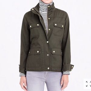 J. Crew Relaxed Boyfriend Field Utility Jacket